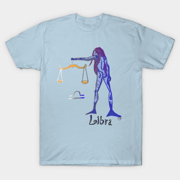 Libra T-Shirt by charleyllama